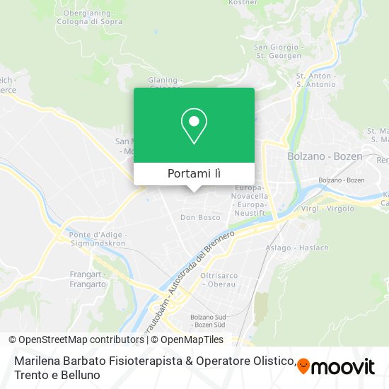 Mappa Marilena Barbato Fisioterapista & Operatore Olistico