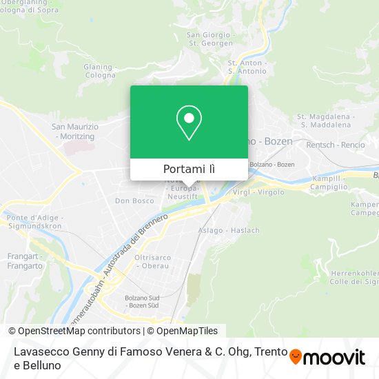 Mappa Lavasecco Genny di Famoso Venera & C. Ohg