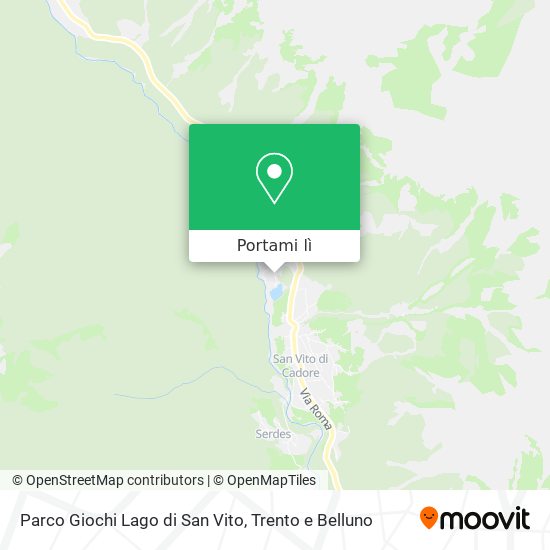 Mappa Parco Giochi Lago di San Vito