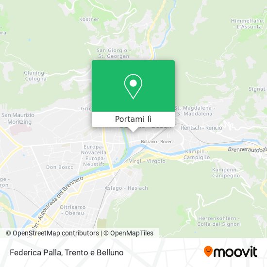 Mappa Federica Palla