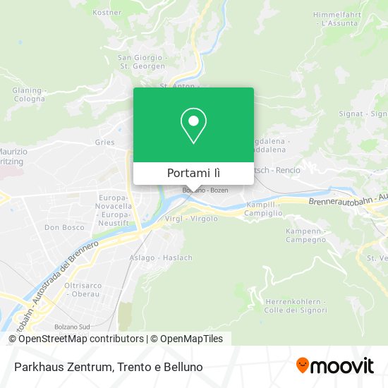 Mappa Parkhaus Zentrum
