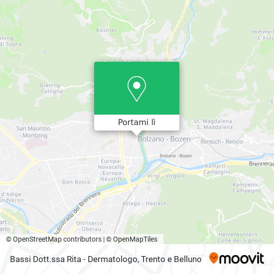 Mappa Bassi Dott.ssa Rita - Dermatologo
