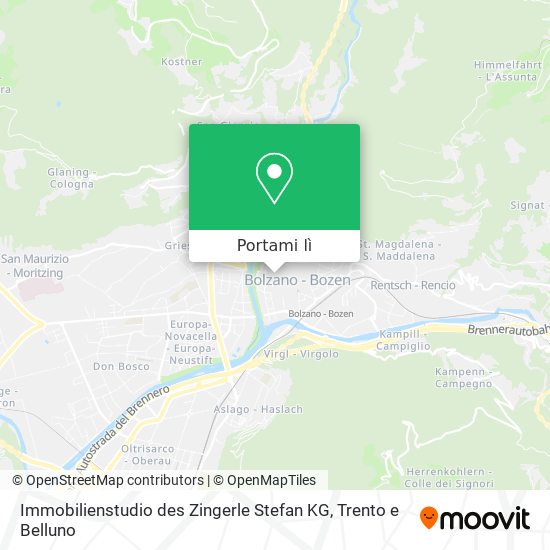 Mappa Immobilienstudio des Zingerle Stefan KG