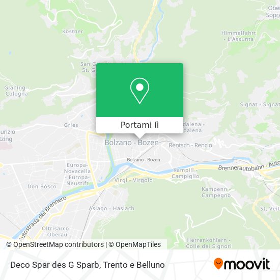 Mappa Deco Spar des G Sparb