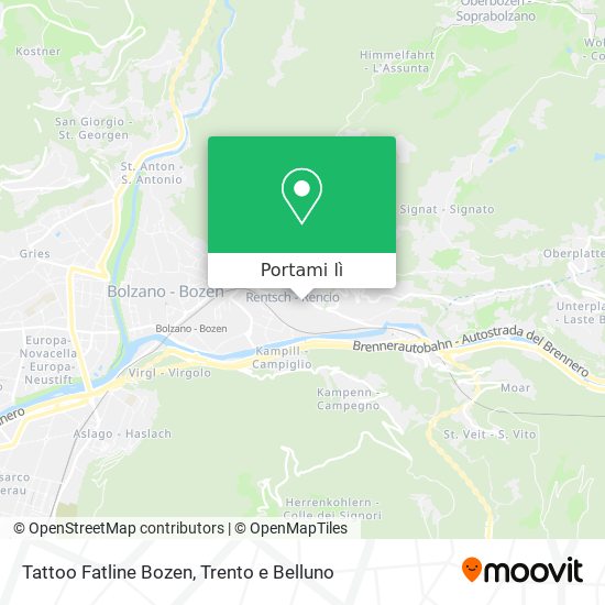 Mappa Tattoo Fatline Bozen