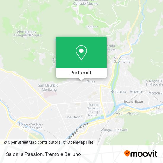 Mappa Salon la Passion