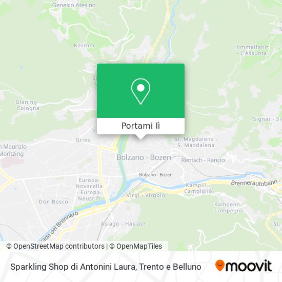 Mappa Sparkling Shop di Antonini Laura