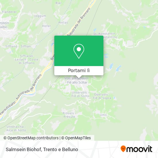 Mappa Salmsein Biohof
