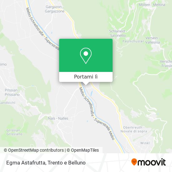 Mappa Egma Astafrutta