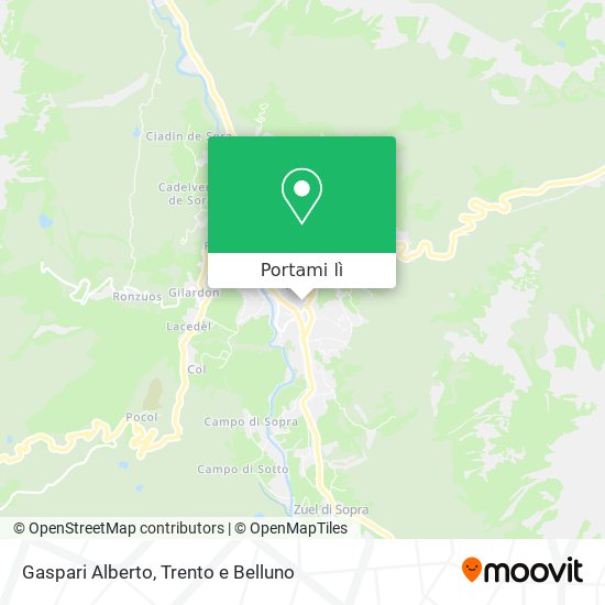 Mappa Gaspari Alberto