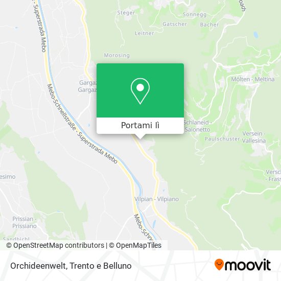 Mappa Orchideenwelt