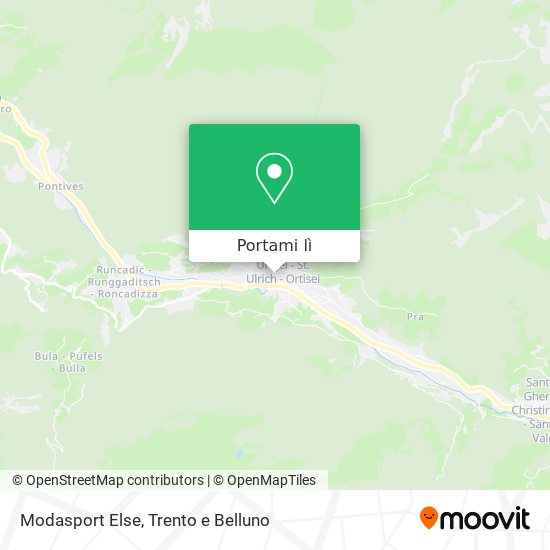 Mappa Modasport Else