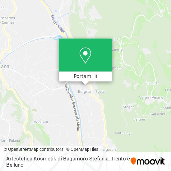 Mappa Artestetica Kosmetik di Bagamoro Stefania