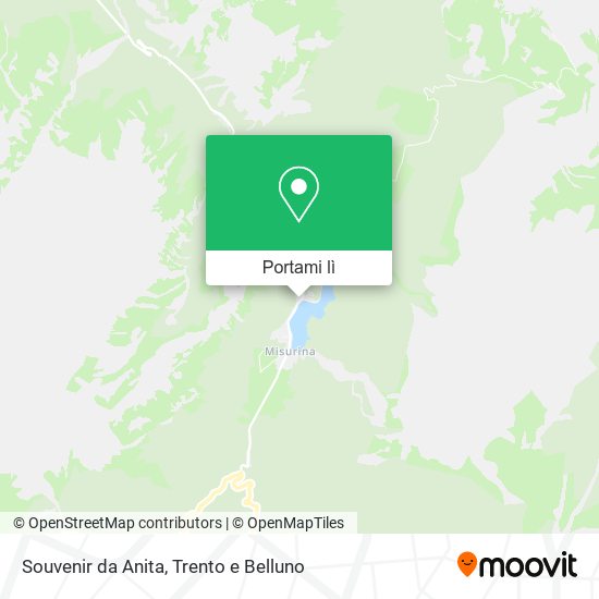 Mappa Souvenir da Anita