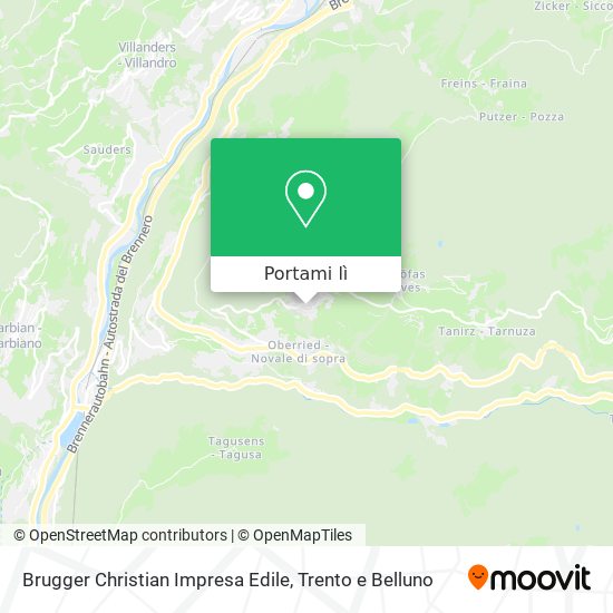 Mappa Brugger Christian Impresa Edile