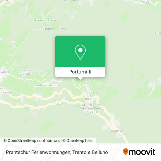 Mappa Prantschur Ferienwohnungen
