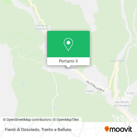 Mappa Fienili di Dosoledo