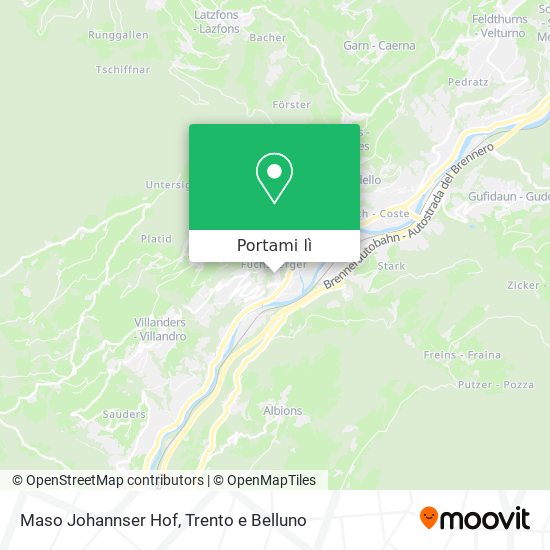 Mappa Maso Johannser Hof