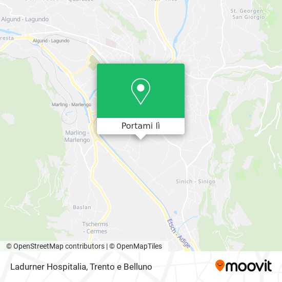 Mappa Ladurner Hospitalia