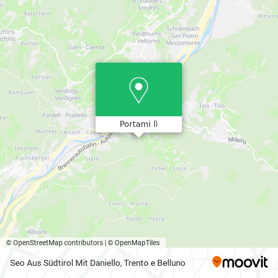 Mappa Seo Aus Südtirol Mit Daniello