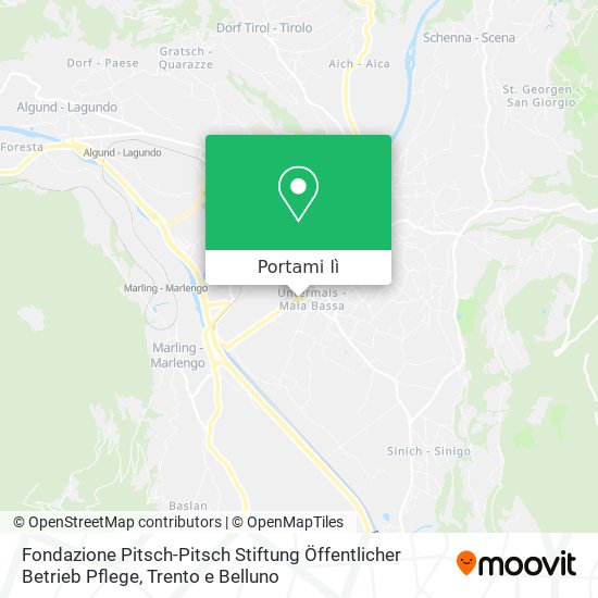 Mappa Fondazione Pitsch-Pitsch Stiftung Öffentlicher Betrieb Pflege