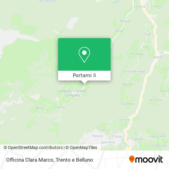 Mappa Officina Clara Marco