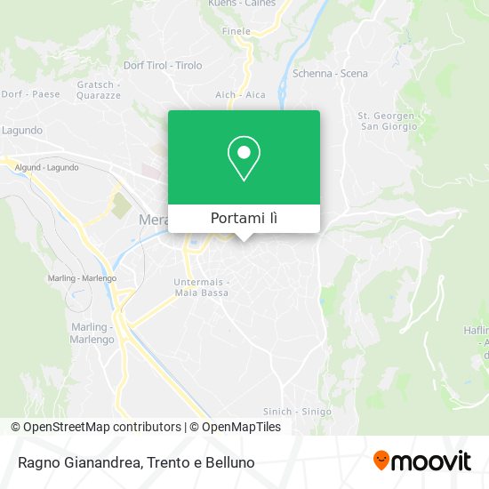 Mappa Ragno Gianandrea