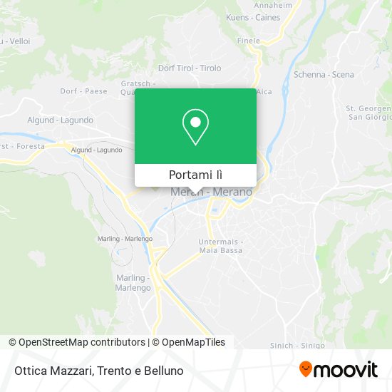 Mappa Ottica Mazzari