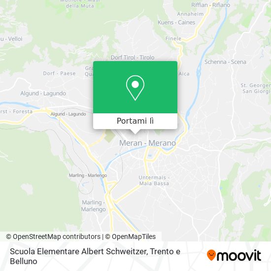 Mappa Scuola Elementare Albert Schweitzer