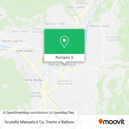 Mappa Scutella' Manuela e Co