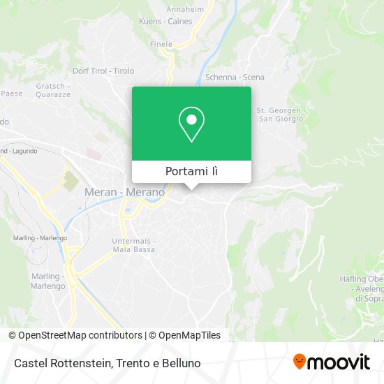 Mappa Castel Rottenstein