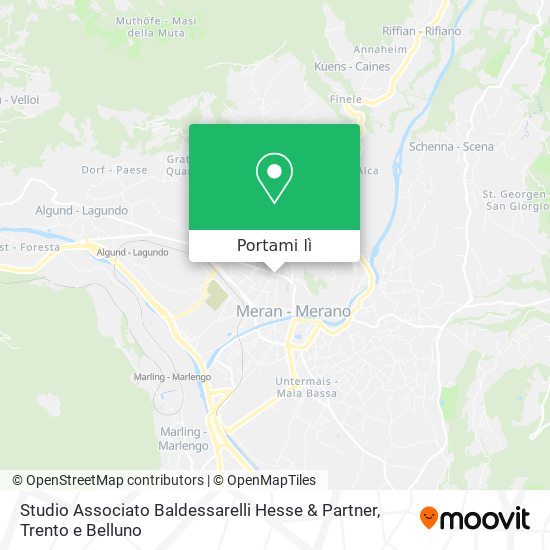 Mappa Studio Associato Baldessarelli Hesse & Partner