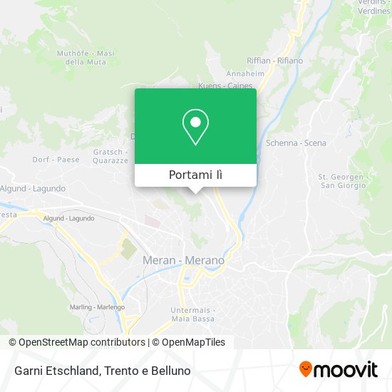 Mappa Garni Etschland