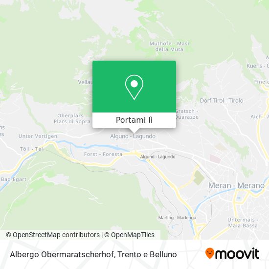 Mappa Albergo Obermaratscherhof