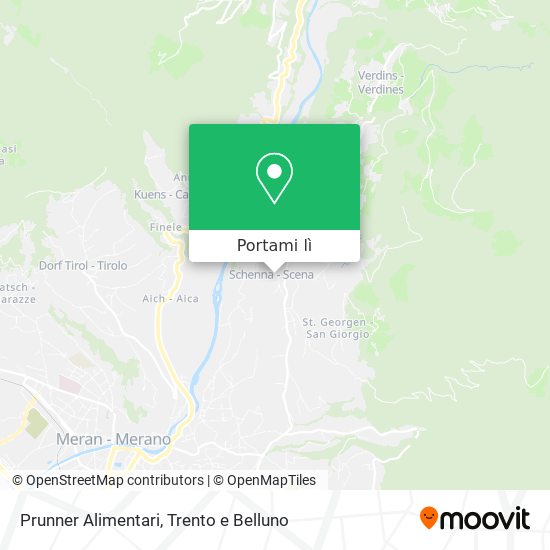 Mappa Prunner Alimentari