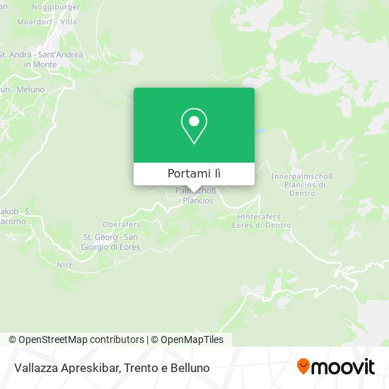 Mappa Vallazza Apreskibar