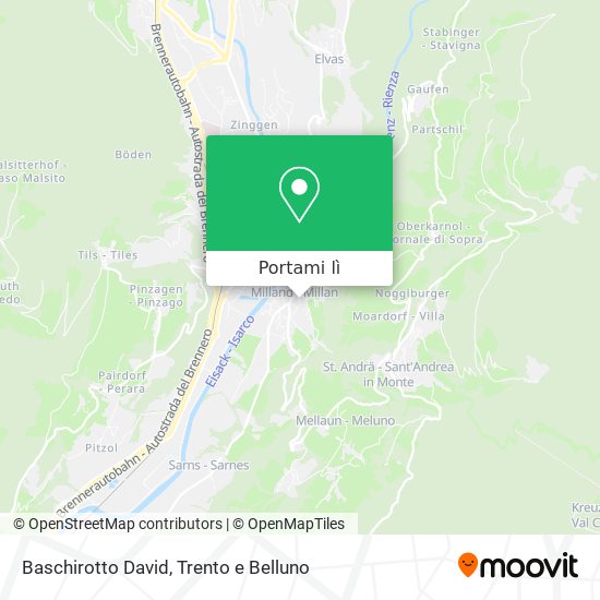 Mappa Baschirotto David