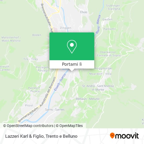 Mappa Lazzeri Karl & Figlio