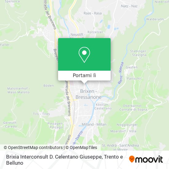 Mappa Brixia Interconsult D. Celentano Giuseppe