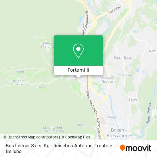 Mappa Bus Leitner S.a.s. Kg - Reisebus Autobus