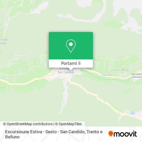 Mappa Escursioune Estiva - Sesto - San Candido