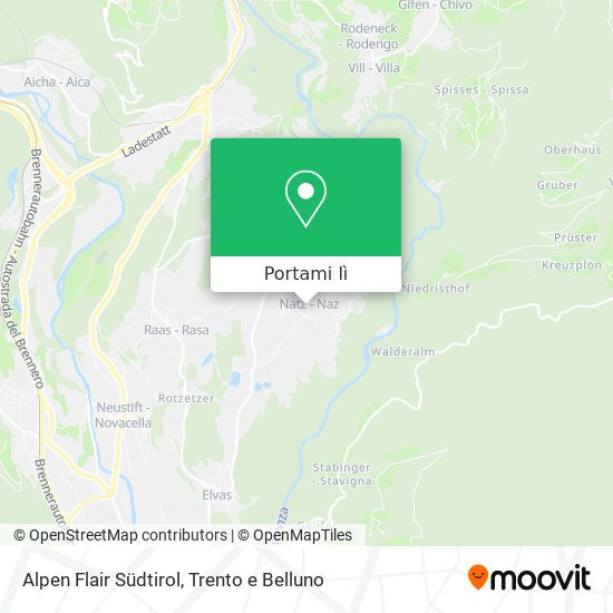 Mappa Alpen Flair Südtirol