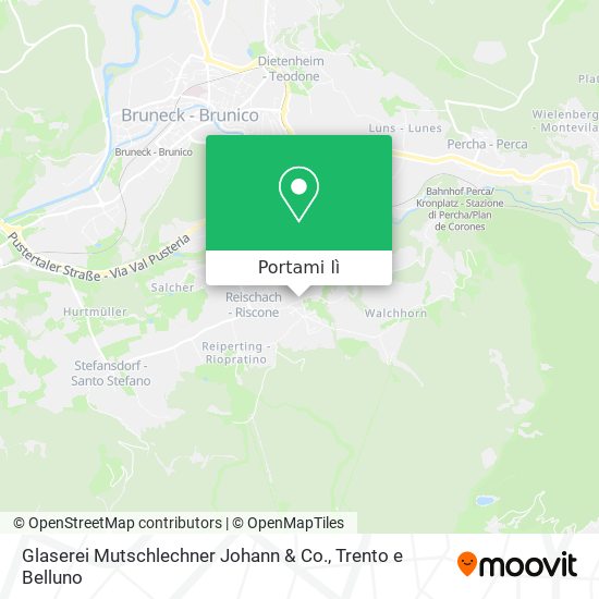 Mappa Glaserei Mutschlechner Johann & Co.