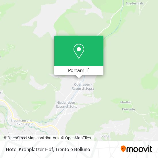 Mappa Hotel Kronplatzer Hof