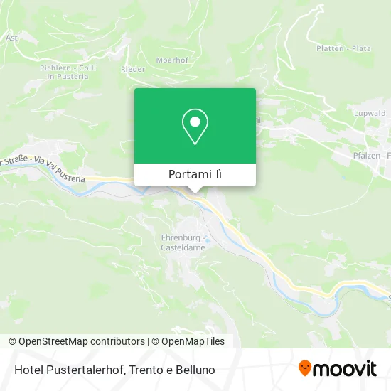 Mappa Hotel Pustertalerhof