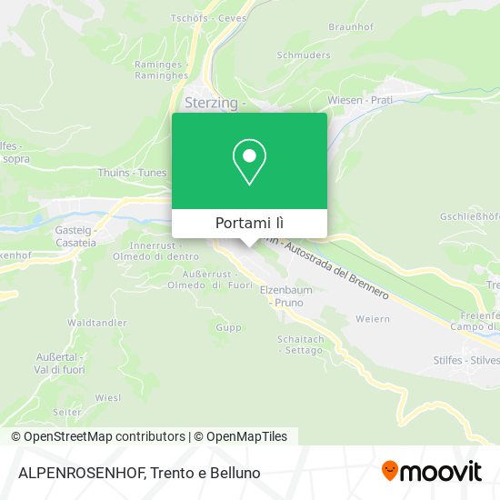 Mappa ALPENROSENHOF