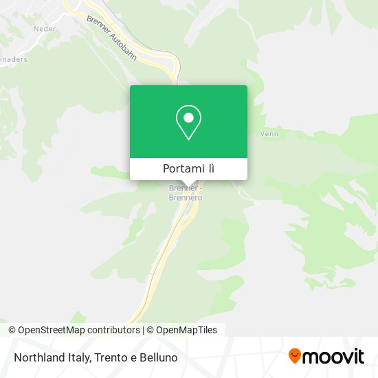 Mappa Northland Italy