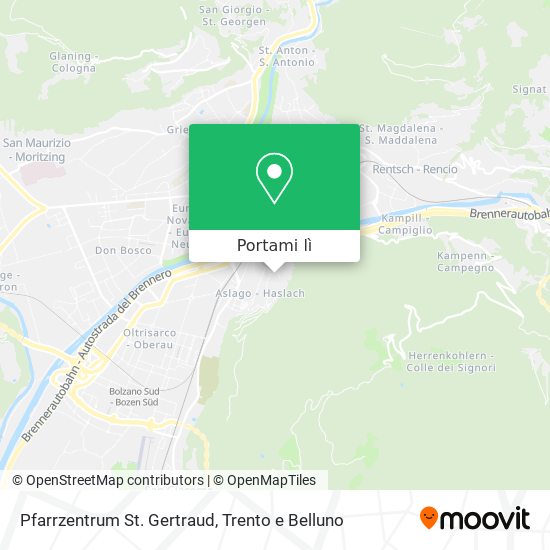 Mappa Pfarrzentrum St. Gertraud