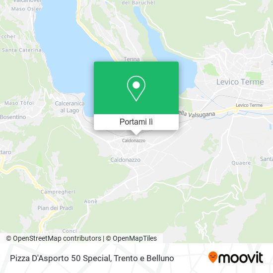 Mappa Pizza D'Asporto 50 Special