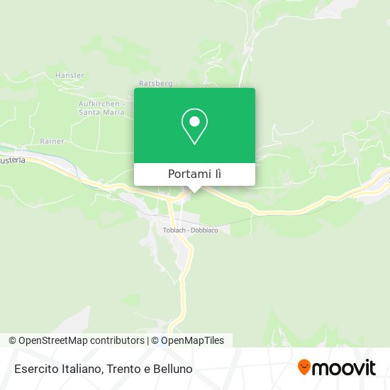 Mappa Esercito Italiano